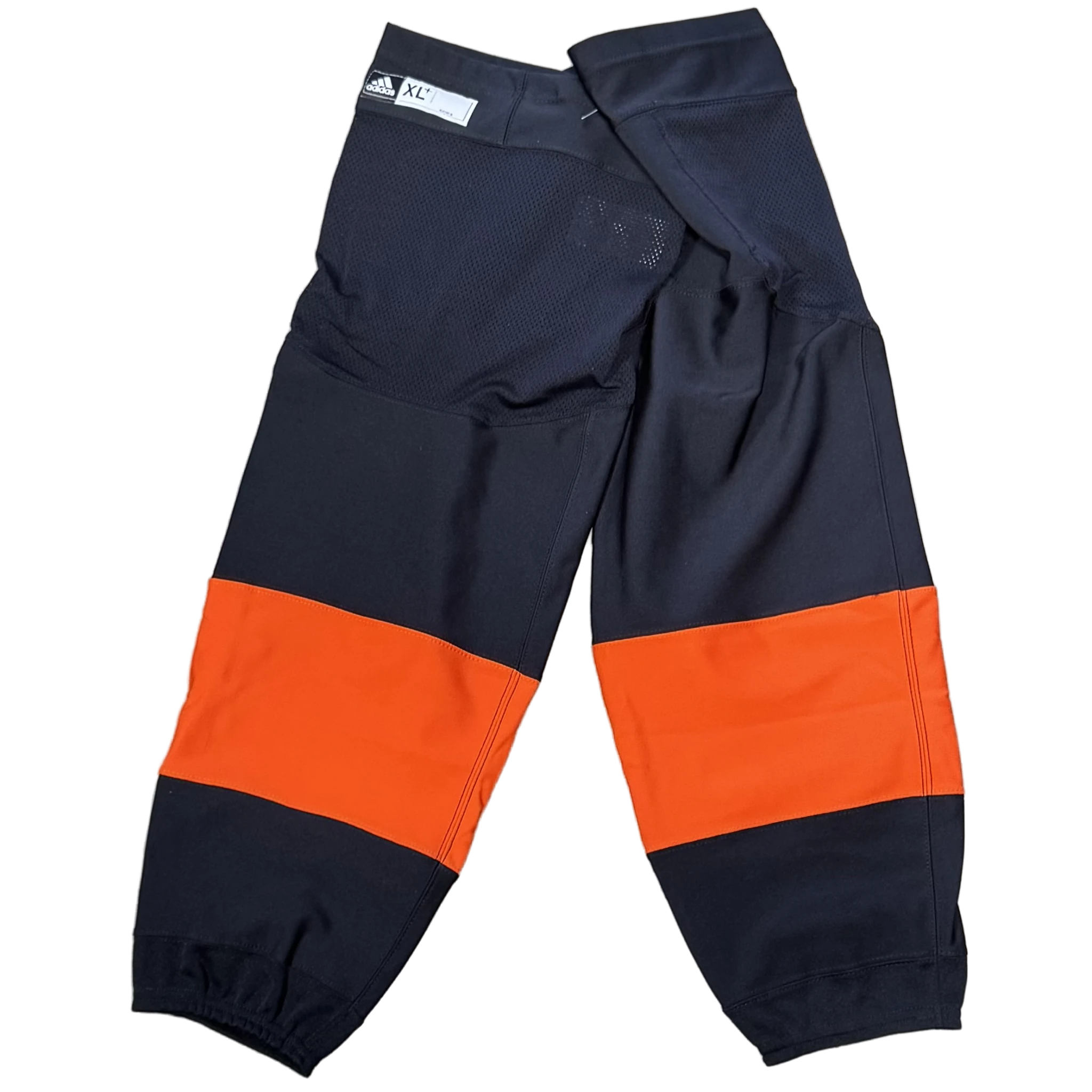 Nouveauté - Chaussettes de hockey Adidas Pro Stock de la LNH - Flyers de Philadelphie (noir/orange)